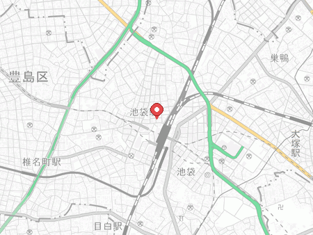BAGUS Ikebukuro West Exit map