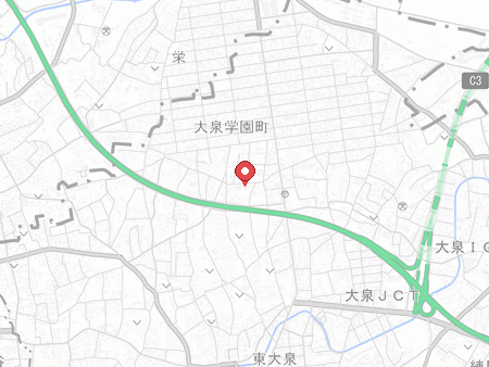 Oizumigakuencho Gymnasium map