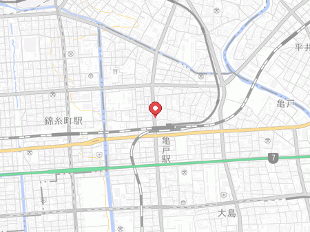 Jiyu Kukan Kameido map