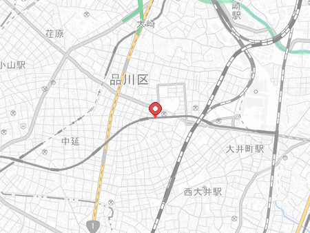 Togoshi Gymnasium map