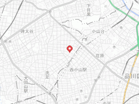 Meguro Ward Central Gymnasium map