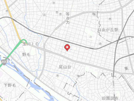 Oyamadai Community Gymnasium map
