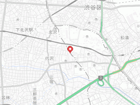 Meguro Ward Komaba Gymnasium map