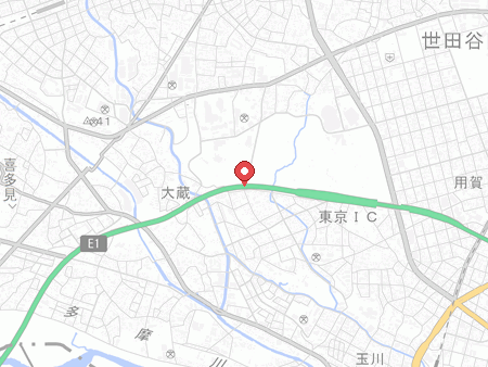 Okura Sports Park (Setagaya Ward General Sports Ground) map
