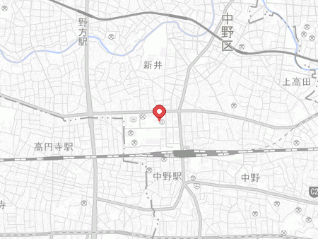 Nakano Gymnasium map