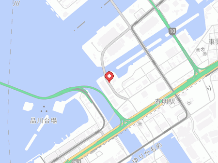 First Table Tennis School, Ariake map
