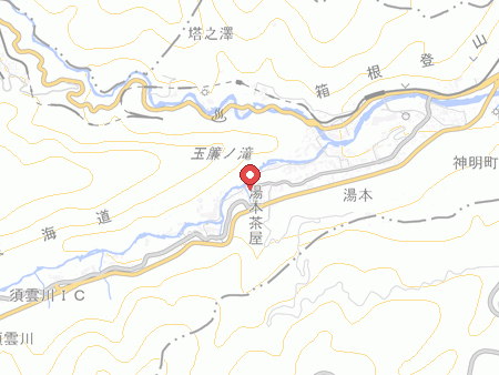 Hakone Parks Yoshino map