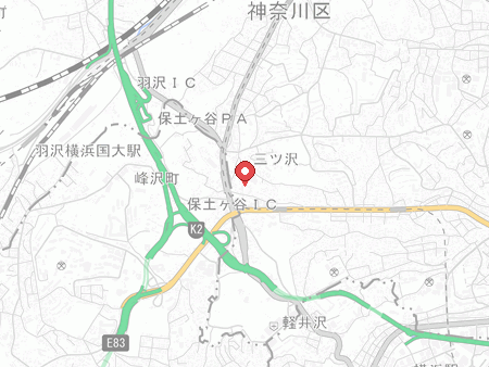 Kanagawa Sports Center map
