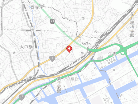 Shin-Koyasu Takuaikai map