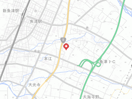 Uozu City General Gymnasium map