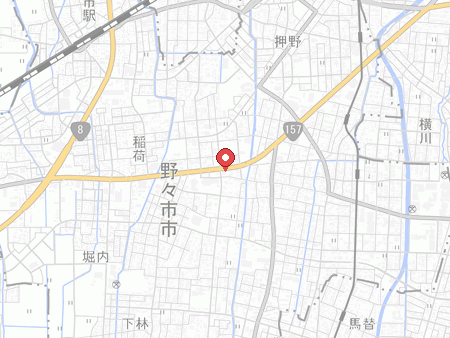 Jiyu Kukan Nonoichi map