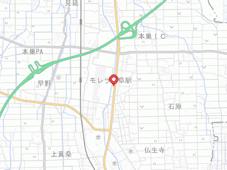 Round One Malera Gifu Branch map