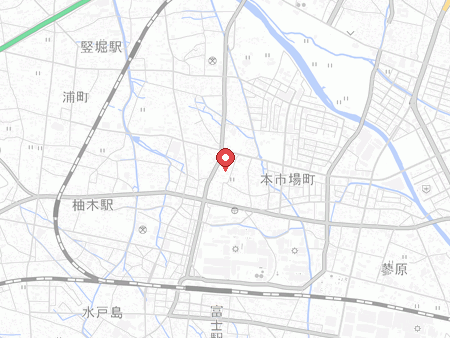 Jiyu Kukan Fuji Aobadori Branch map