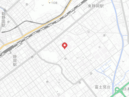 Shizuoka City Southern Gymnasium map