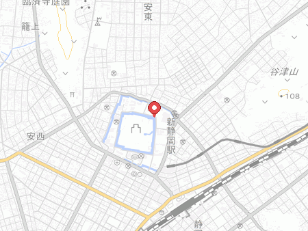 Shizuoka Central Gymnasium map