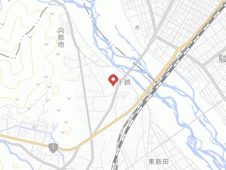 Round One Shizuoka Suruga Branch map