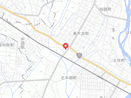 Okazaki City Yahagi Gymnasium map
