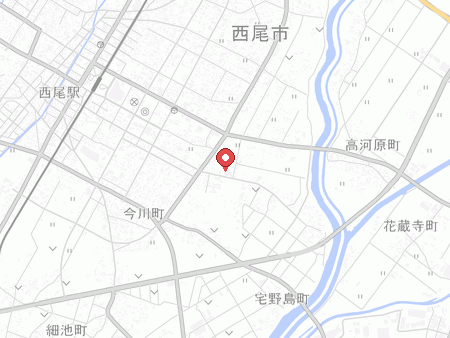 Nishio City Central Gymnasium map