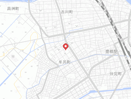 Toyohashi City Shinsakae District Gymnasium map