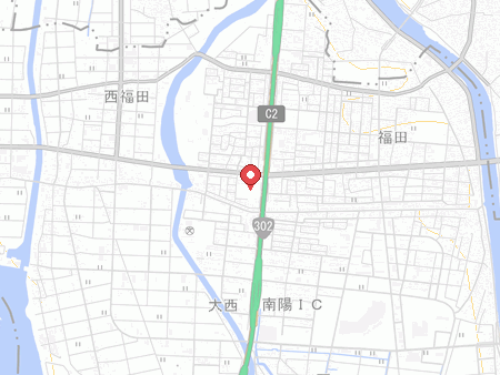 Nanyo District Hall map