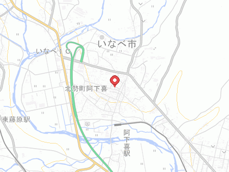 Map of B-Quick Inabe