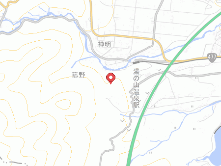 Map of Hotel Yunomoto