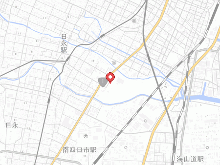 Map of Chuo Ryokuchi Gymnasium