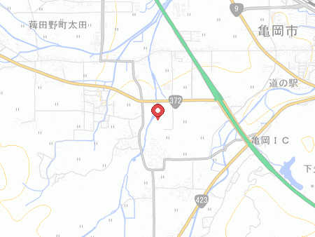 Map of Kameoka Sports Park Gymnasium