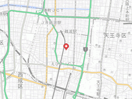 TABLE TENNIS MARKET NAMBA map