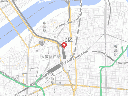 Mizuno Osaka map