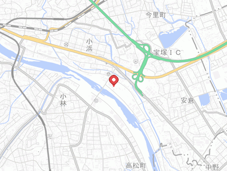 Takarazuka Municipal Sports Center map