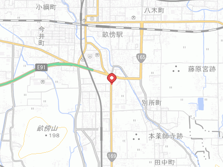 Kashihara Central Gymnasium map