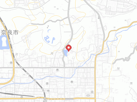Nara Municipal Central Gymnasium Naraden Arena map