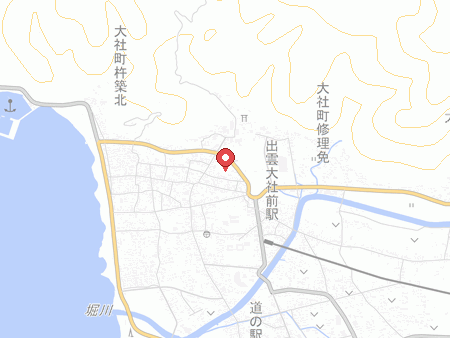 Izumo Taisha Oshi no Yado Masuya Ryokan map