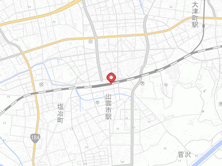 SRE Table Tennis Shop Izumo map