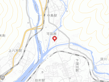 Map of Hiroshima City Asakita Ward Sports Center