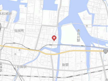 Takamatsu City General Gymnasium map