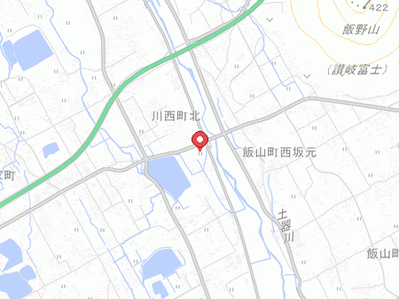 Jiyu Kukan Marugame Kawanishi map