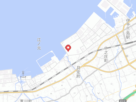 Map of Iyo-Mishima Sports Park Gymnasium