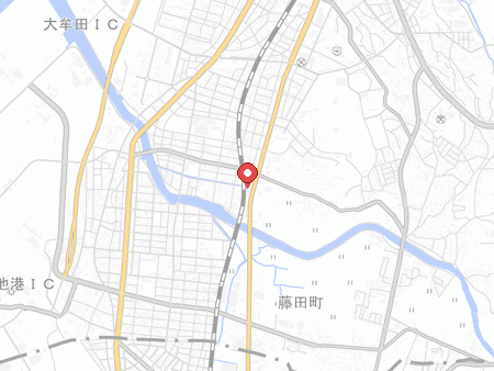 Jiyu Kukan Omuta Minami map