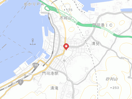Shin-Moji Gymnasium map