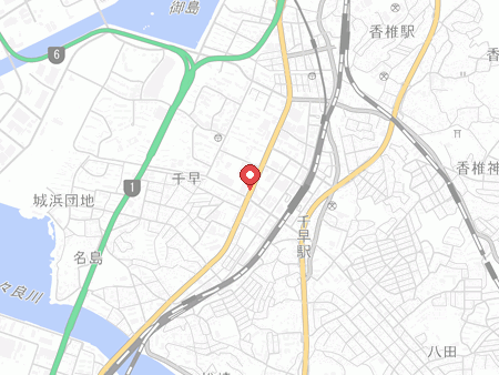 Spoga Kashii map
