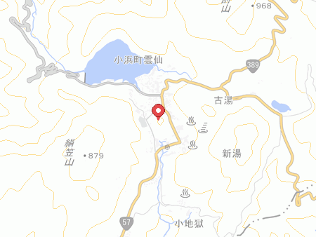 Map of Unzen Sky Hotel