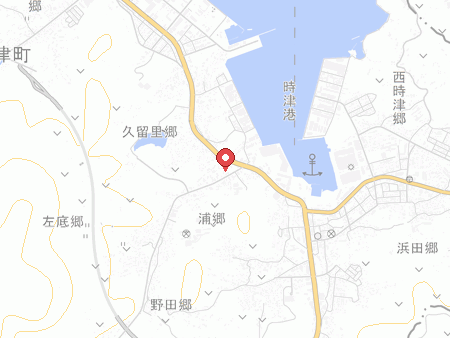 Map of Jiyu Kukan Nagasaki Togitsu