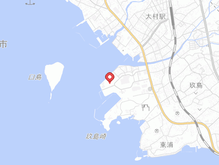 Map of Sea Hat Omura