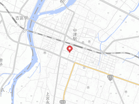 Nakatsu Sports Center map