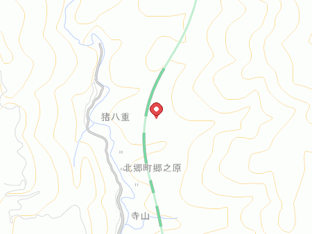 Map of Nichinan City Kitago Sakura Arena