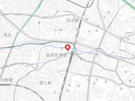 Yamate Table Tennis Hall map