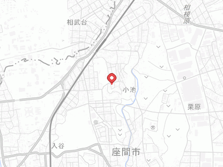 Zama Table Tennis Center map