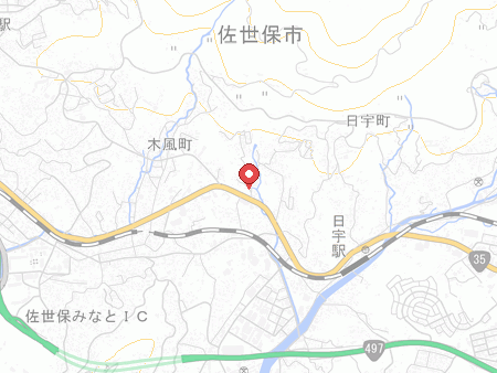 Map of Sasebo Table Tennis Center Araki